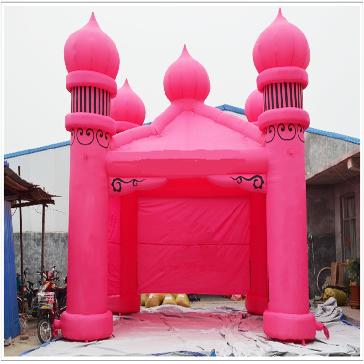 博白粉色帐篷